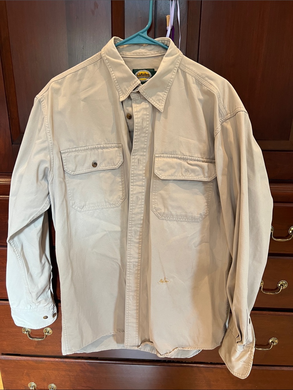 Cabela’s Men's Beige Workshirt